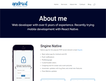 Tablet Screenshot of andrux.net